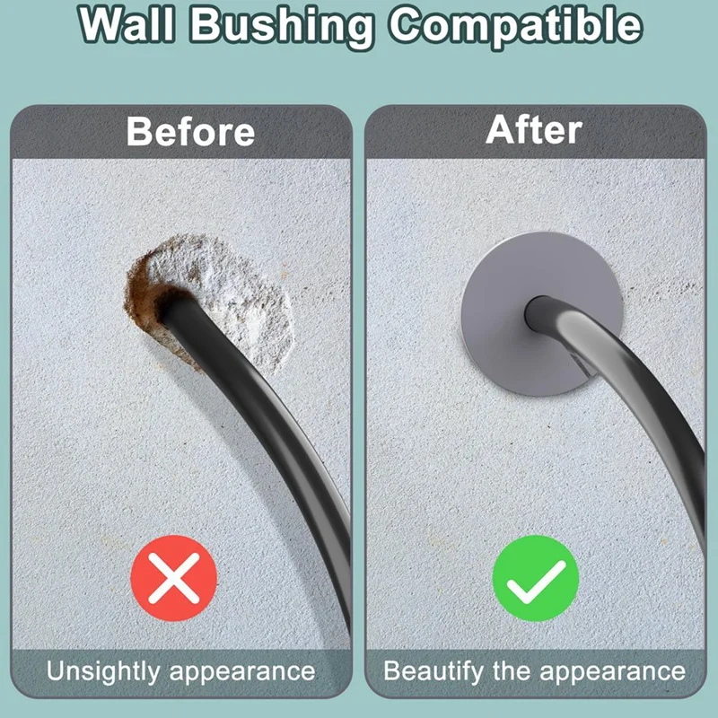 Wall Grommets For Starlink Cable, For Streaming Organizing Protecting Cords, For 1Inch Hole Routing Kit