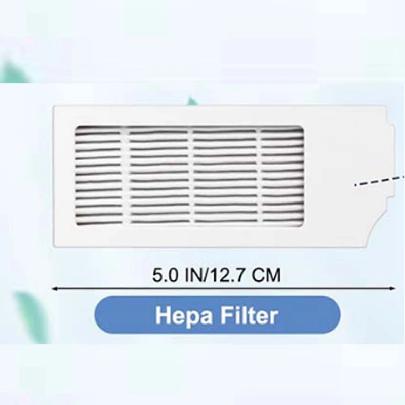 12PCS ตัวกรอง Hepa สําหรับ Ecovacs Deebot N20/N20 Plus/N20 Pro Plus สูญญากาศสิ่งที่แนบมาเปลี่ยนชิ้นส่วนกรองล้างทําความสะอาดได้