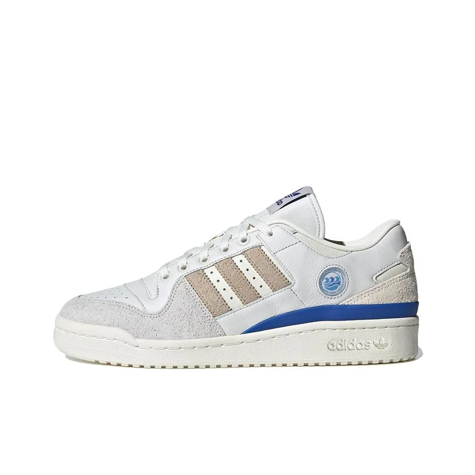 Adidas Originals x KASINA FORUM Low 'Consortium Cup' Comfortable Low top Skateboard Shoes Unisex White Beige Blue ID2908