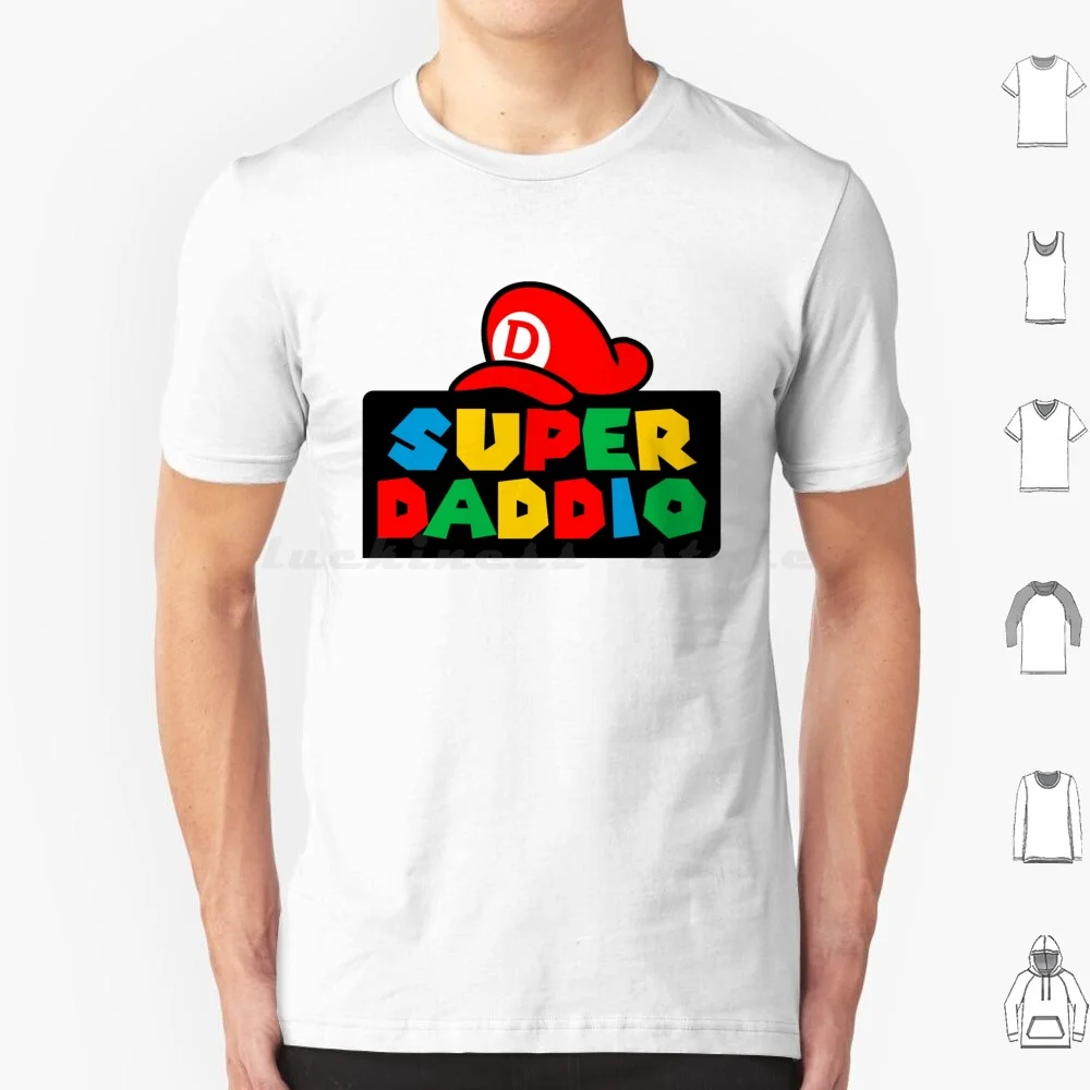 

Super Daddio Shirt , Father's Day , Super Dad , Father Gift Idea , Funny Dad , Super Daddio , T Shirt Big Size 100% Cotton