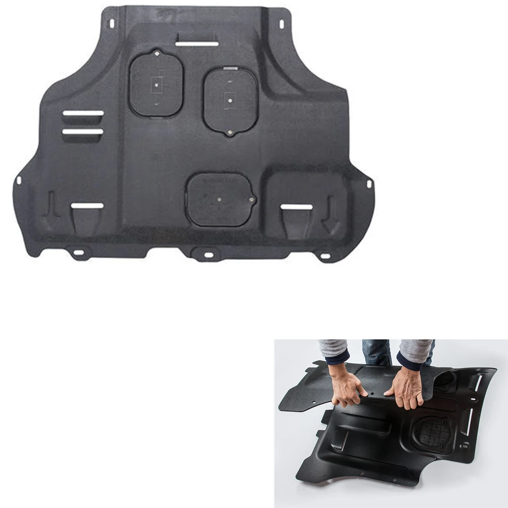 Car Under Mudflap Engine Guard Board Splash Shield Mud Fender Plate Cover Black Mudguard For Ford Focus 1.5L 1.0T 2019