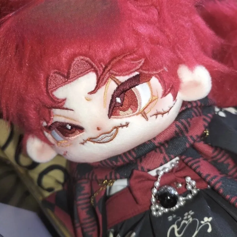 20cm Anime Gra Identity V Płaczący Klaun Kawaii Cosplay Bawełniana Lalka Ciało Kreskówka Miękkie Pluszaki Figurki Kolekcja dla Fanów Prezent