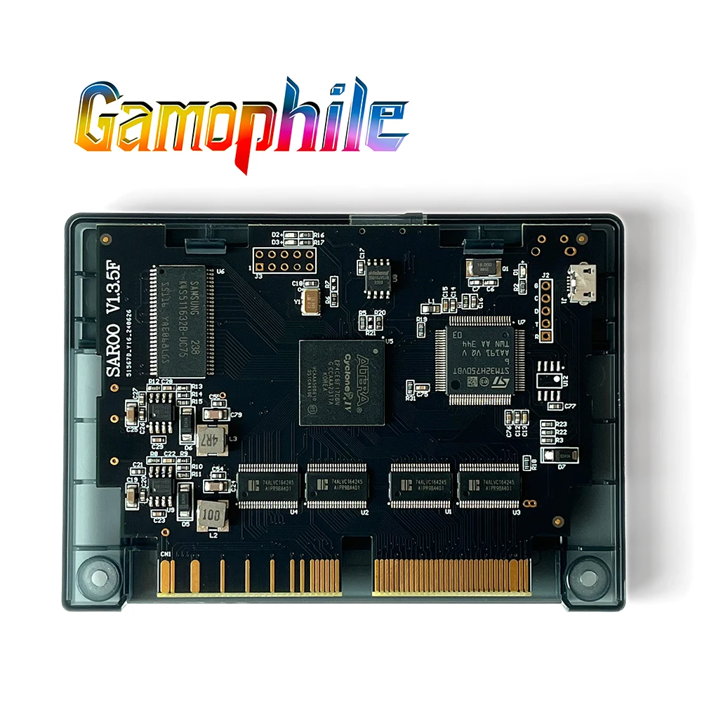 Saturn Saroo versi baru mendukung Menory Cartridge 1M & 4M Ram Play Sega Games memperbarui Firmware Arcade terbaru