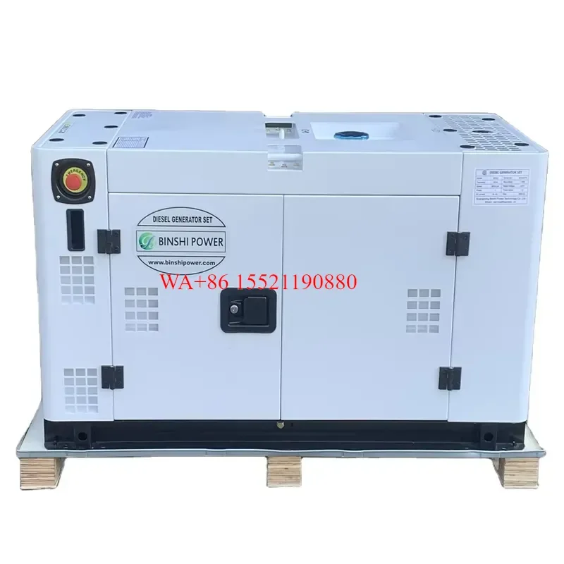 WMWMNU Silent 10KVA 12KVA 15KVA 10KW 12KW 15KW 16KW Single Phase AC DC Portable Diesel Generator Set Small Inverter Diesel