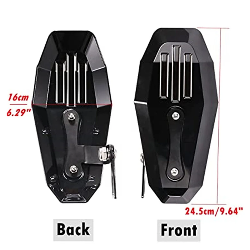 Motorcycle Hand Guards Handguard Wind Protector Universal For Harley Davidson Sporster XL883 XL1200 X48 Fat Boy V-Rod Road King