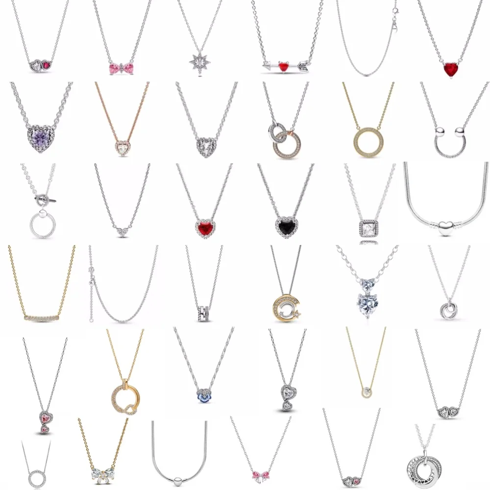 جديد حار الزركون الحب القلب قلادة القوس قلادة الأصلي DIY بها بنفسك النساء غرامة مفتاح سلسلة مجوهرات اكسسوارات سوار خرزة ساحرة تميمة