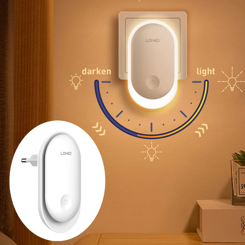 

Portable Automatic Lumen Control Motion Sensor LED Night Light for Bedroom Bed Book Shelf Corridor Evening Use Smart Lighting Y1