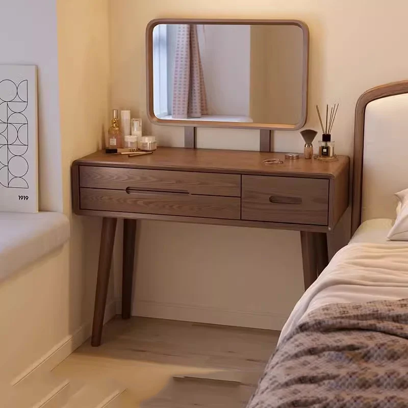 

+--Vintage Living Room Vanity Table Bedroom Makeup Mirror Drawers Dressing Table Storage Luxury Penteadeira Lounge Suite Furnitu