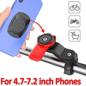 Phone support for bicycle, shock resistant, motorcycle, MTB, scooter, handlebars, safety, fast lock, telephone support 6 Main Sales Moto Support - №5