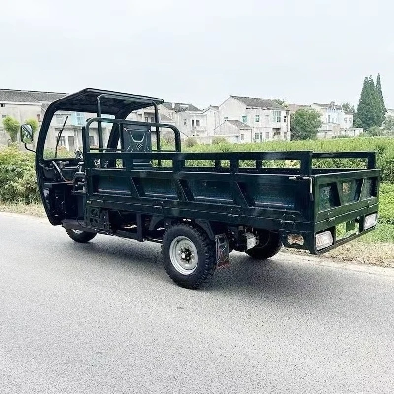 High Power Electric Motorcycles for Adults Three-Wheel Electric Cargo Tricycles for Transportation