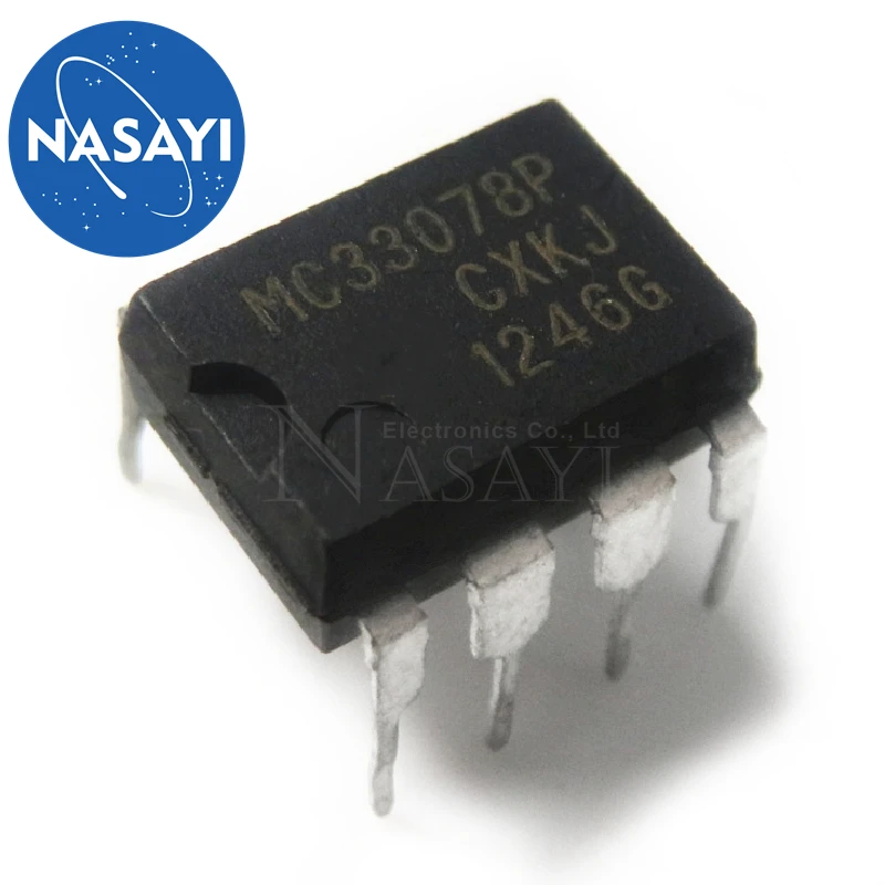 

10pcs/lot MC33078P MC33078 DIP-8 In Stock
