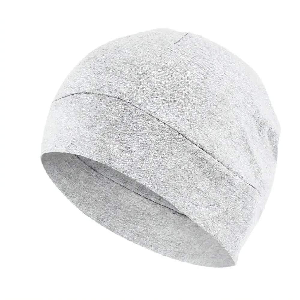 Outdoor Sports Beanie Hat Unisex Thermal Knitted Cap Breathable Elastic Running Cycling Headband Casual Streetwear Headgear