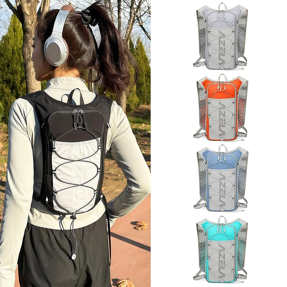 Running Vest for Women Men, Lightweight & Adjustable Hydration Backpack for Trail Running, Marathon, Hiking, Cycling, Jogging ﻿