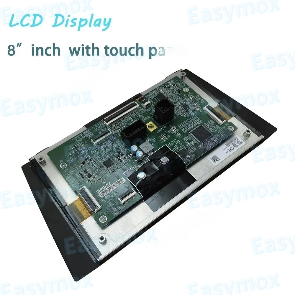 DD080RA-01E Display LCD da 8 pollici con pannello touch per parti di riparazione dello schermo GPS di navigazione della console centrale dell'auto