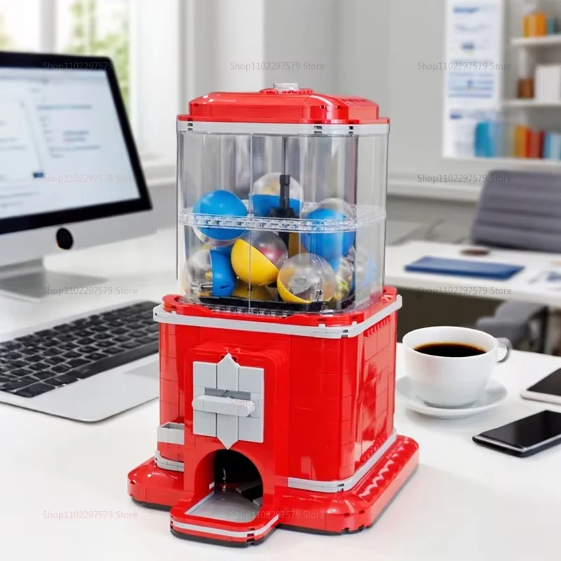 2025 جديد 1343 قطعة الأفكار الإبداعية 21358 آلة بيع مجموعة اللبنات عملة تعمل لعب لعبة الطوب لتقوم بها بنفسك اللعب هدايا عيد الميلاد #2