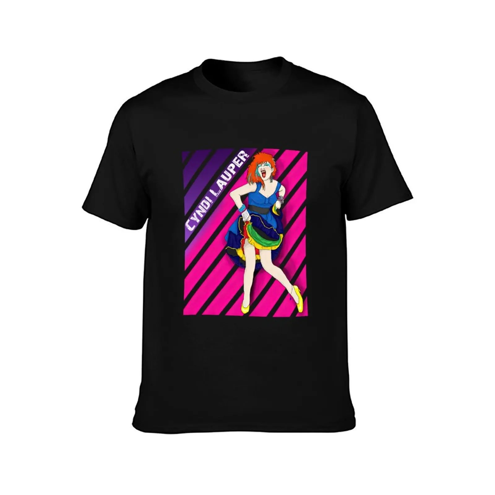 Cyndi Lauper Tour 2024 T-Shirt vintage for a boy vintage anime shirt plus size men clothing