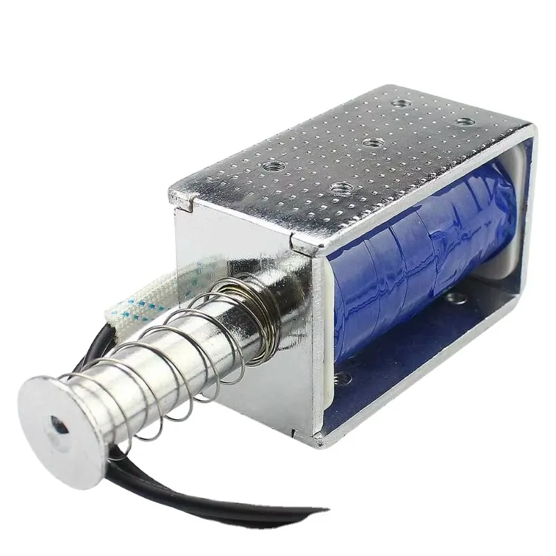 

Electromagnet push-pull-through magnet long stroke 30mm LY1264B small solenoid valve