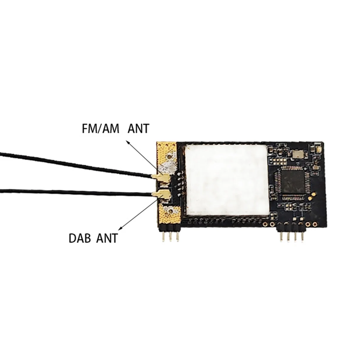 A37T-Modulo intelligente Ricevitore radio digitale DAB integrato FM a DAB Funzione di commutazione continua