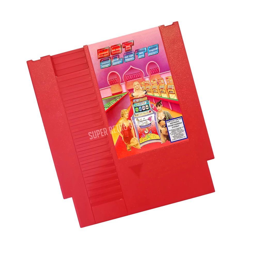 Hot Slots ( Adult Only )  Game Cartridge for NES Console 72Pins 8 Bit Video Game Cartridge