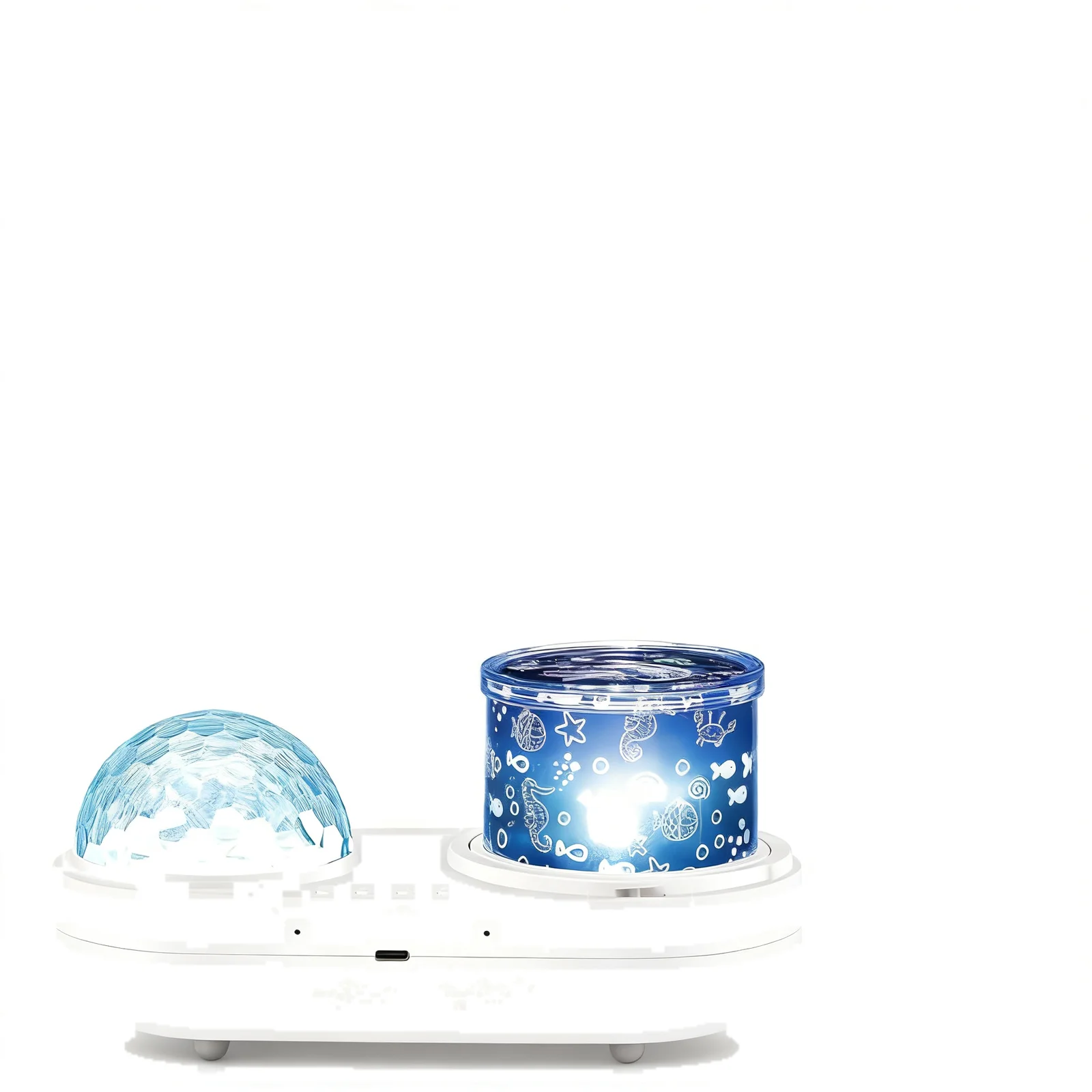 Toddler Room Light Night Projector Jellyfish 360 Rotating Infant Ceiling Marine Animal