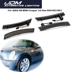 Kit luci di posizione laterali a LED complete anteriori/rosse posteriori ambrate compatibili con le indicatori di direzione MINI Cooper R50 R52 R53 2002-2008