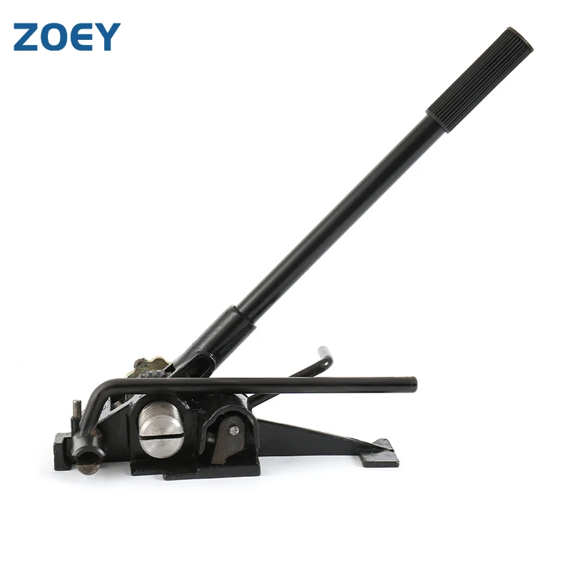 Manual Packaging Strapping Tool PP Strap Tensioning Clipping Buckles & Cutting Tool  for Steel Band