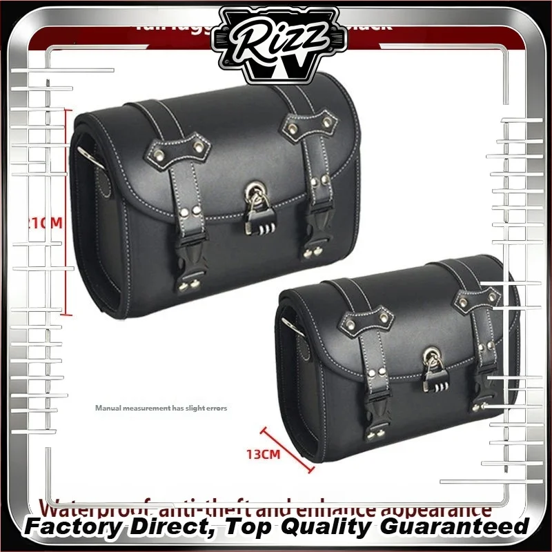 【Factory Direct】For Benda Rock 250 CTV modification accessory - external unlocking quick-release leather edge bag for suitcase