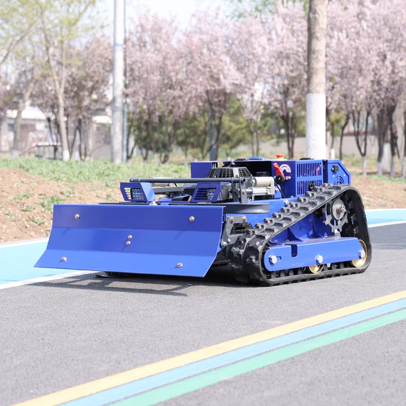 

Customized Crawler Remote Control Lawn Mower Orchard Weeding Slope Stability Anti-Skid Crawler Agricultural Reclamation