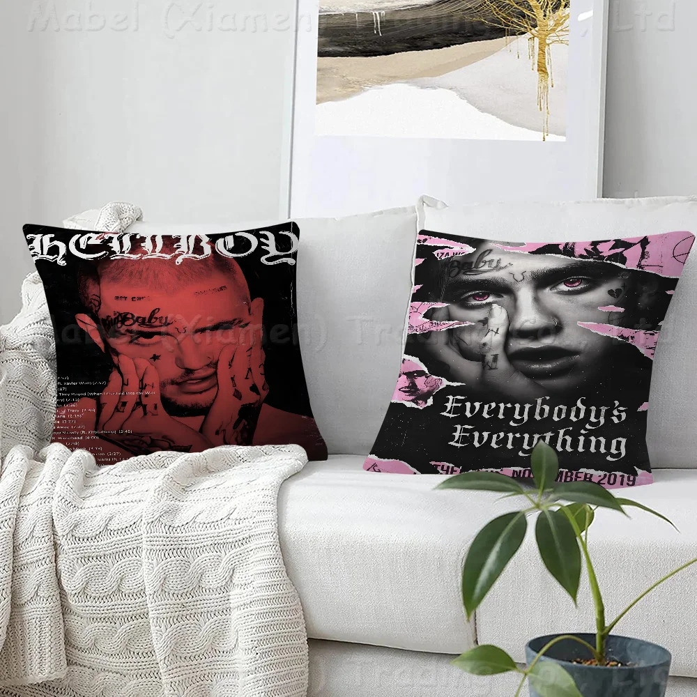 

L-Lil P-Peep Hot Singer Pillowcase Toon Gift Cushion Cover Bedroom Home Sofa Chair Seat Decor Pillow Case