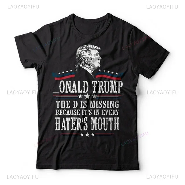 Donald Trump 2024 Support Take America Back Election The Return Short Sleeve T-Shirt Graphic Cotton T Shirts Women Men Clothing