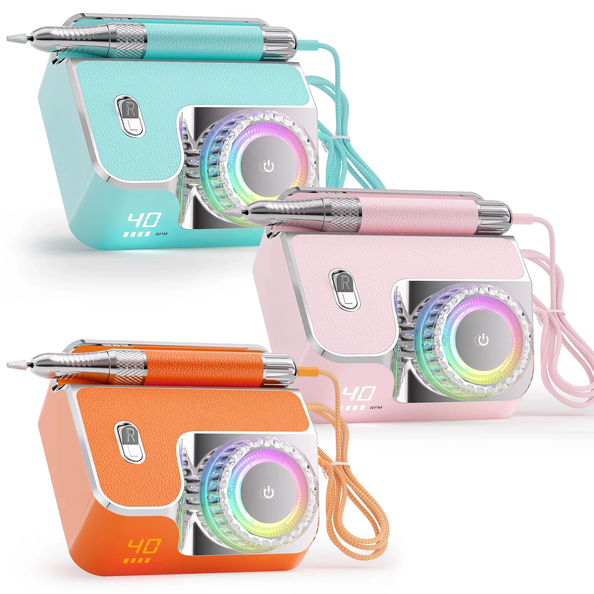 

Professional 40000RPM High Quality Powerful Nail Drill Polisher New Arrival Brushless Nail Polish Machine