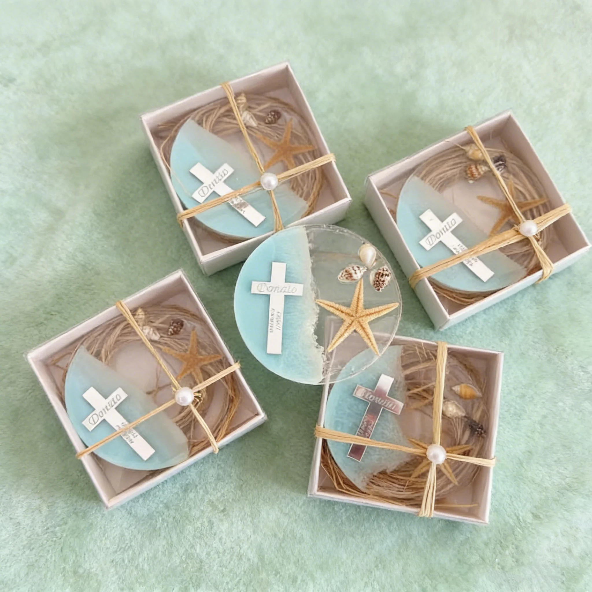 Personalized Purple Epoxy Magnet | Wedding Favors for Guests | Bridal Shower Keepsakes Bulk