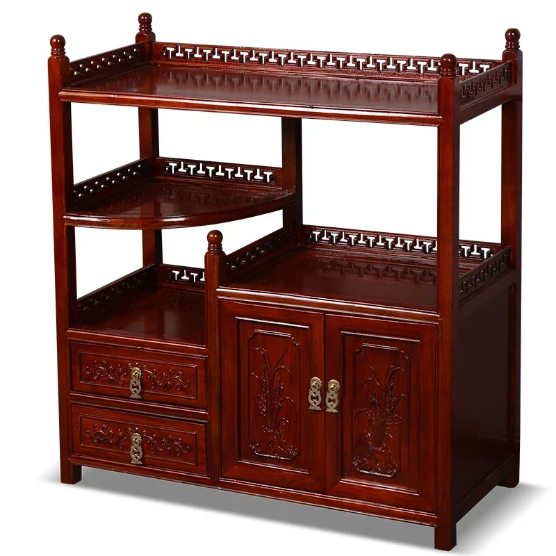 

1Antique Solid Wood Sideboard Living Room Wine Cabinet Tea Kitchen Small Sideboard Living Room Cabinets