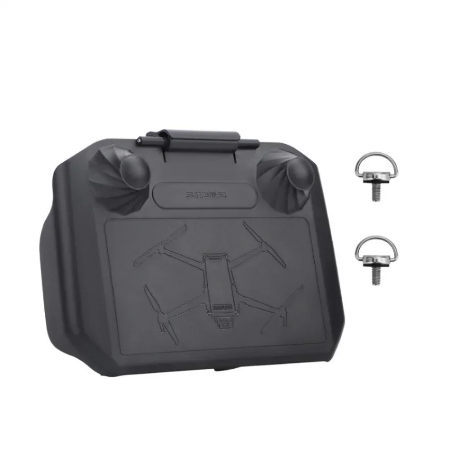 For DJI RC Pro Remote Control Sunhood 2 in 1 Protector Hard Case Cover Set Sun Hood Shell for Mavic 3 Pro Accessories