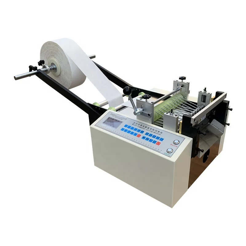 Small automatic film cutting machine, release paper cutter, flannel tape and metal sheet cutting machine Non-woven cloth cutting