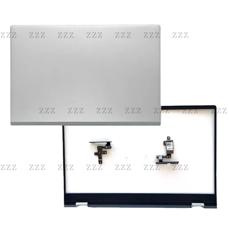 ZZ For Dell Inspiron 14 5401 5402 5405 LCD Back Cover +Bezel +Hinge 0WK1KG 0PNY60