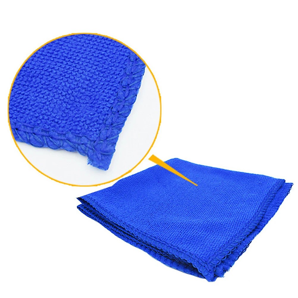

40 pcs Car Wash Towel Microfiber Drying Cloth Strong Water Adsorption Lint Free Scratch Resistant Fast Drying Safe For Paint