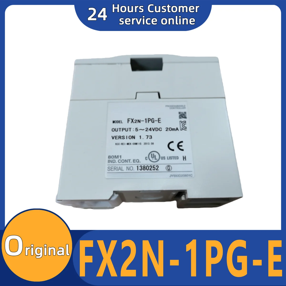 

New original expansion module FX2N-1PG-E FX2N-1PG FX2N-2AD FX2N-2DA