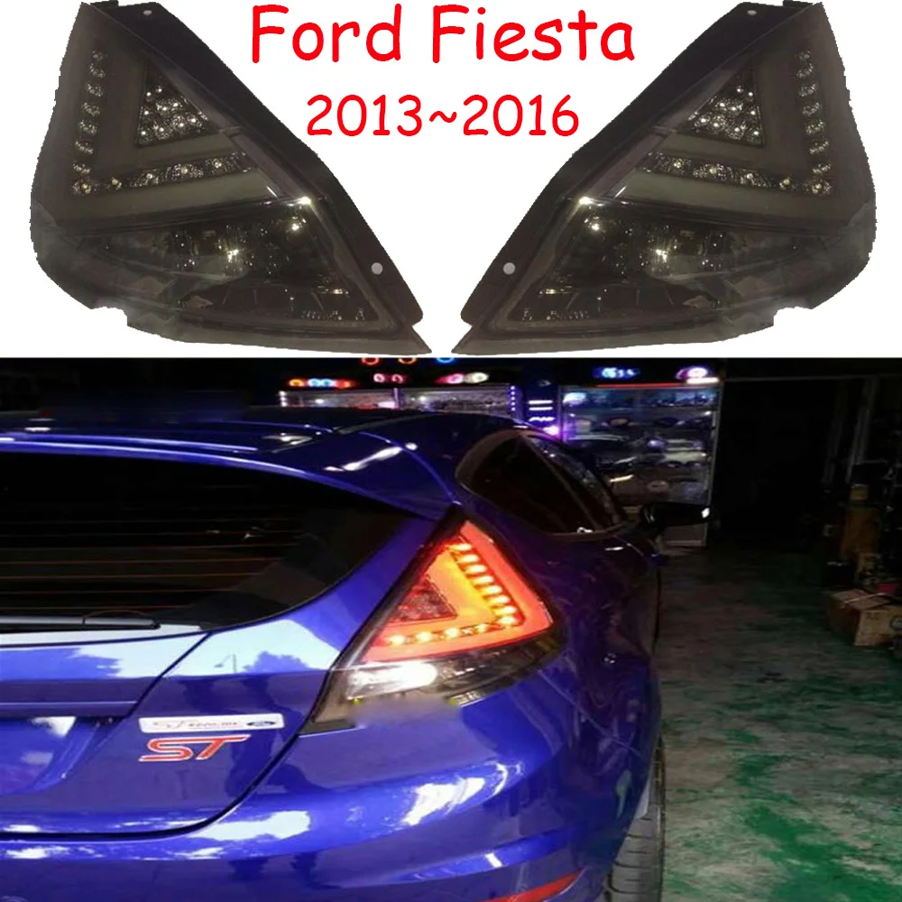 

2pcs Car bumper lamp for 2013 2014 2016 for Fiesta taillight LED Tail Lamp car accessories Fiesta rear lights back light