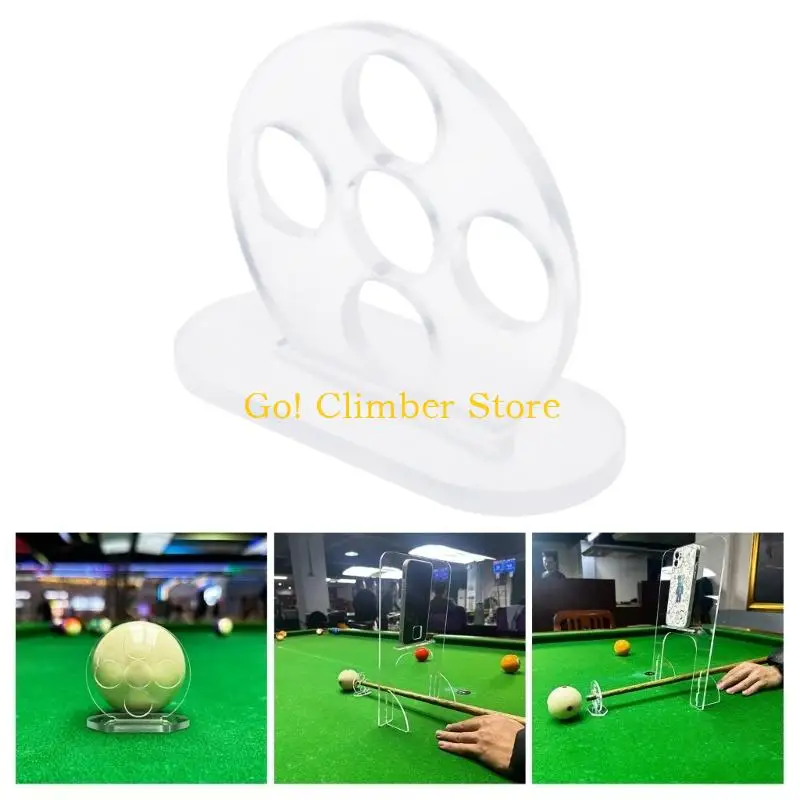 

Q84C Correct Action Billiard Strokes Exerciser Clear Billiard Rod Trainer Professional Aiming Helper Snooker Accessory