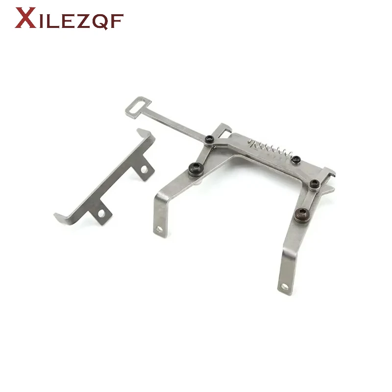 XILEZQF Stainless Steel Cab Lock Catch Assembly for Tamiya 1/14 Scania Benz MAN Volvo RC Trailer Truck