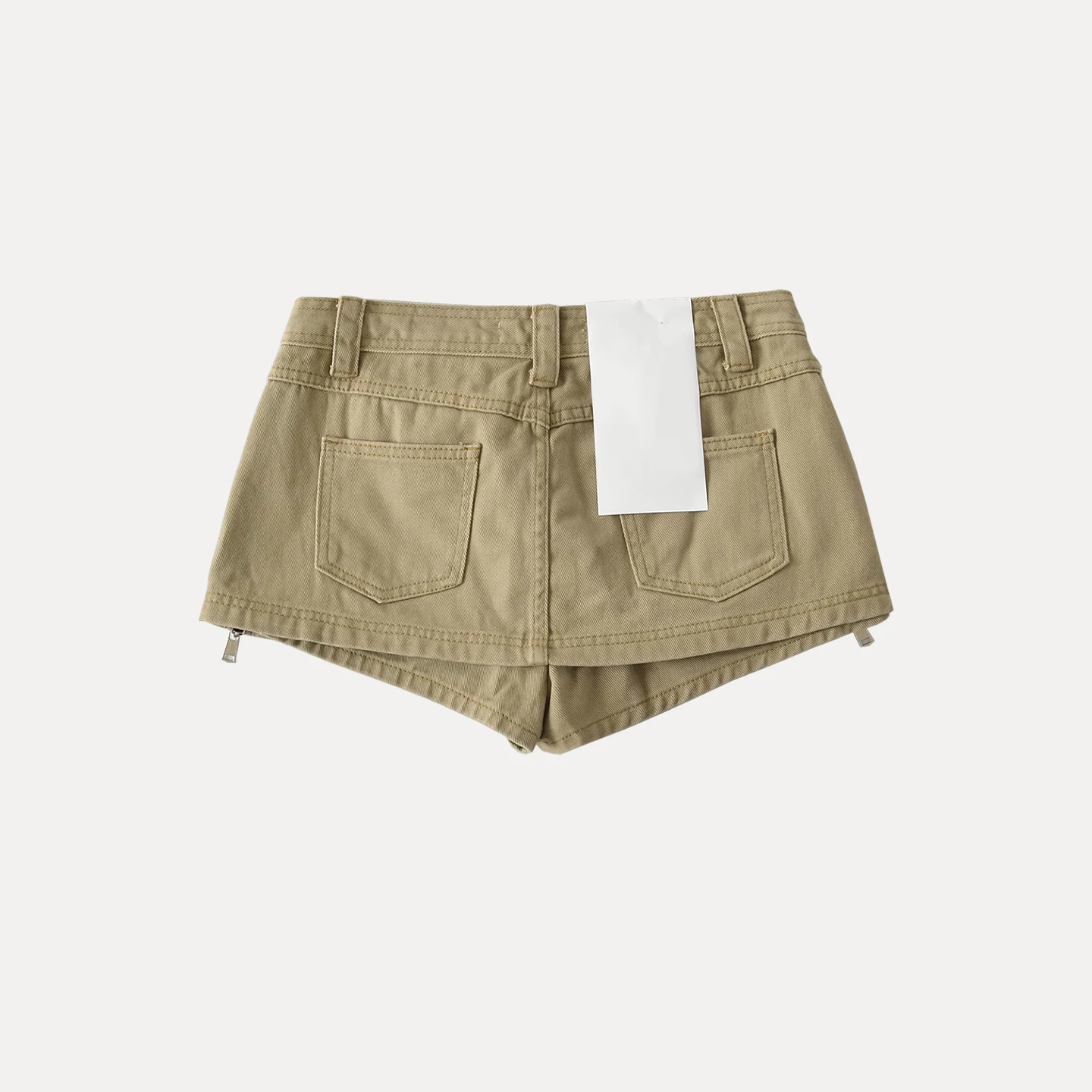 Taille haute minceur fermeture éclair côté Denim jupe pantalon femmes Sle été décontracté taille haute fermeture éclair ajustement corps taille haute jean