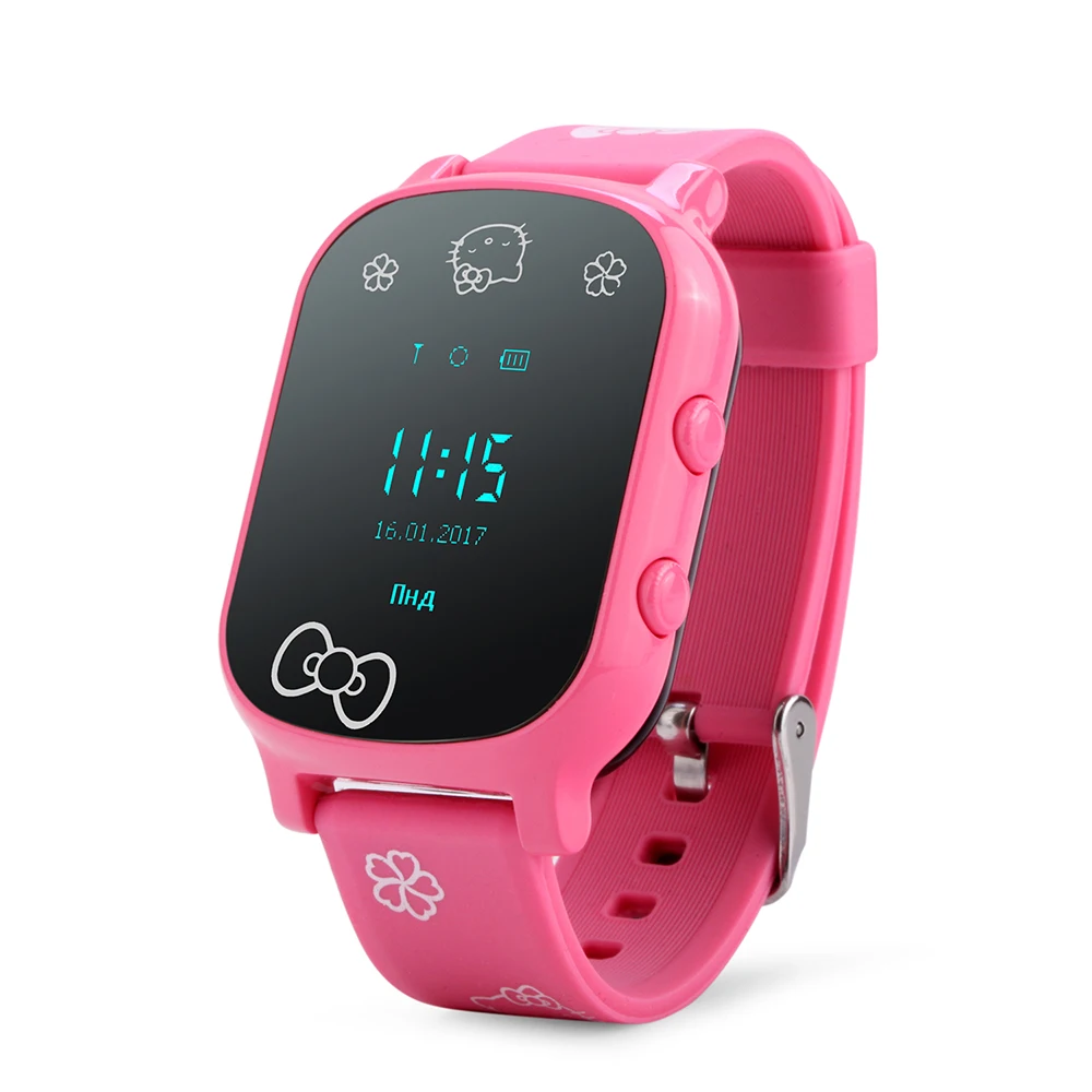 TJXL-Wonlex T58/GW700 CE ROHS Relógio Inteligente GPS Rastreador Relógio Inteligente para Celular