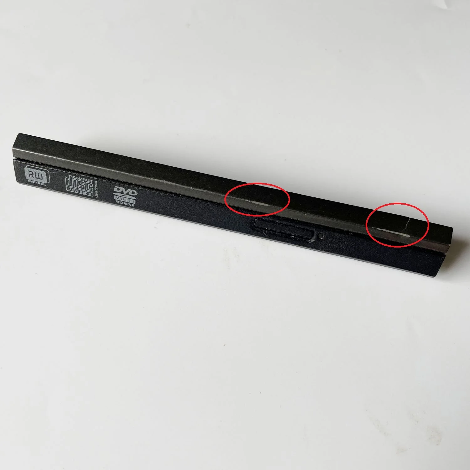 Used Scratched DVD ODD Optical Drive Bezel Faceplate Front Panel for HP EliteBook 8560w 8570w 8760w 8770w