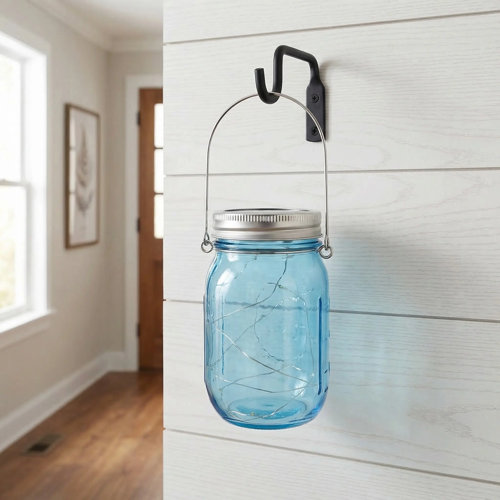 

18pcs Mason Jar Wire Hangers Stainless Steel Wire Handles for Hanging 70mm Regular Mouth Mason and Canning Jars