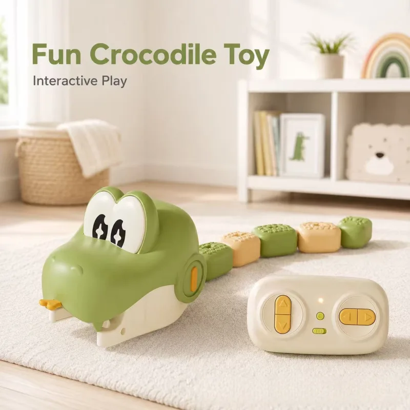 Remote-controlled Snake toy, rechargeable, sensor-activated snake interactive game car children's gift Snake Game Toy Kids Gift
