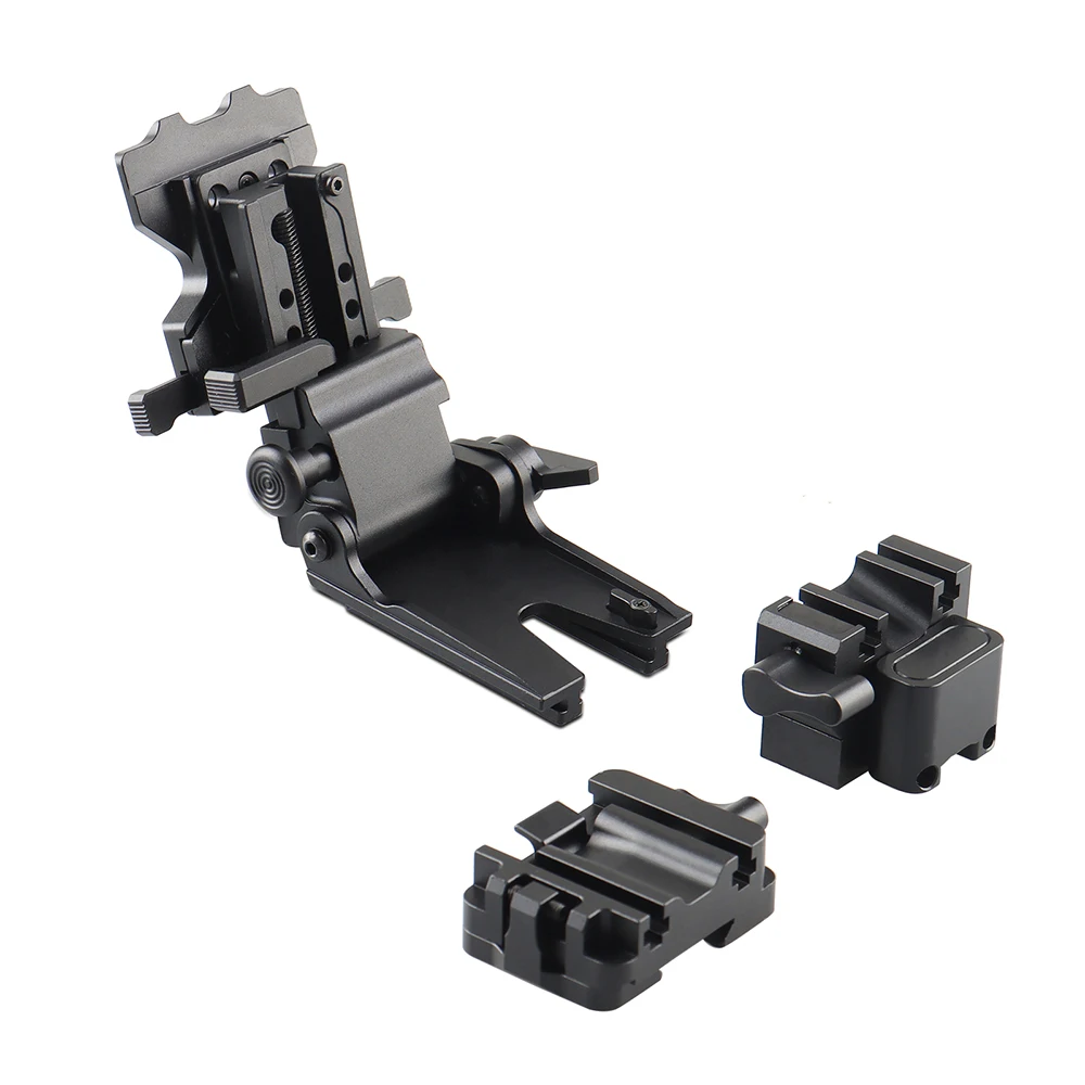 Aluminum light weight durable Night Vision Helmet Mount Dovetail J-Arm Adapter for PVS14 PVS15/18/31 PVS7