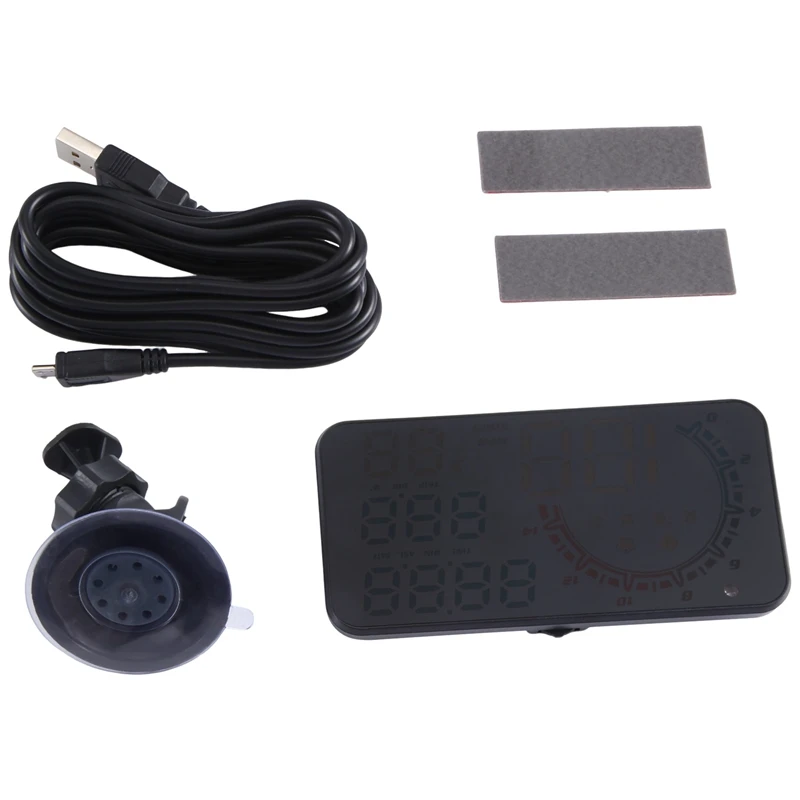 G11 HUD Head-Up Display GPS Car Display Speeding Alarm Driving Speed Universal