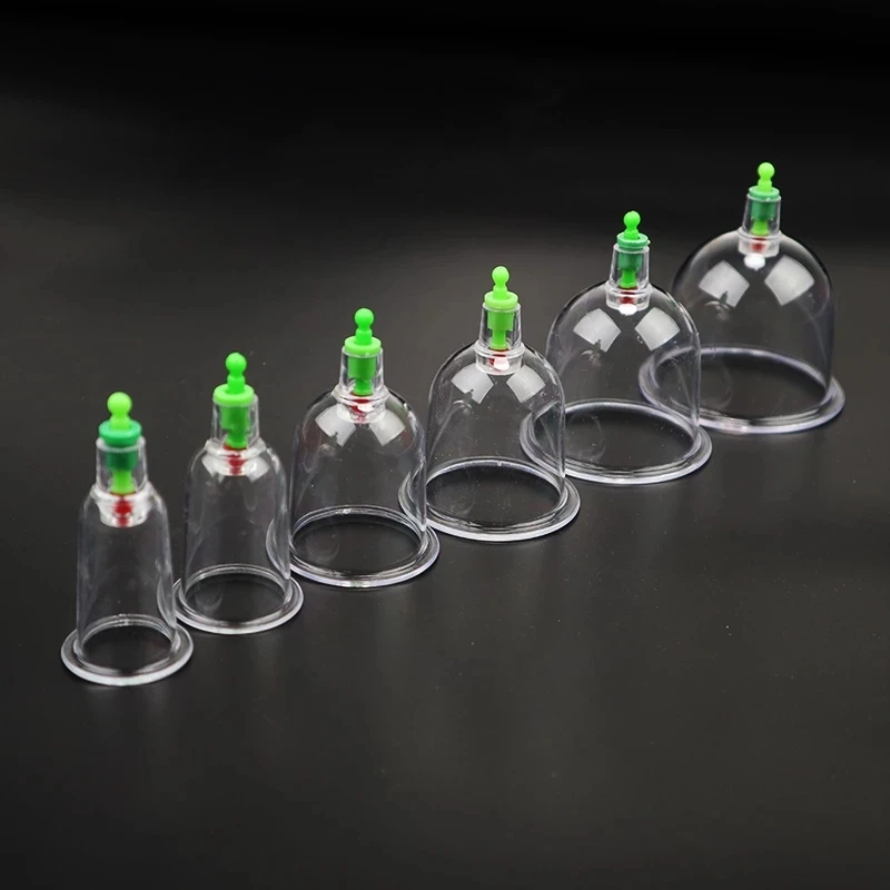 Medical Jar Vacuum Cupping Cans Cellulite Suction Cup Suction Cups Body Therapy Massage Cans Anti Cellulite Health Care