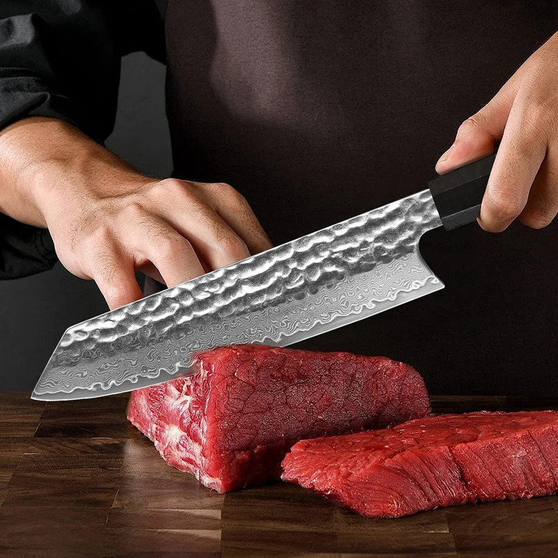 Professional Kiritsuke Knife 67 layer Damascus Steel Slicing Knife Slicing Knife Fruit Vegetable Kitchen Knife Cooking Tool